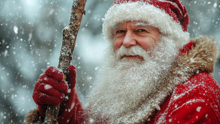 Дед Мороз, Санта-Клаус / Фото: сгенерировано Midjourney / amic.ru