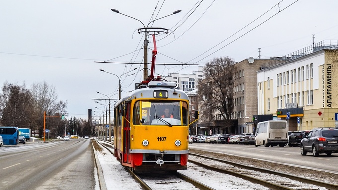 Трамвай в Барнауле / Фото: сообщество транспорта Барнаула