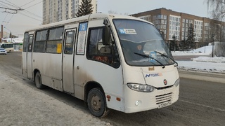 Маршрутка в Барнауле/Фото: сообщество транспорта