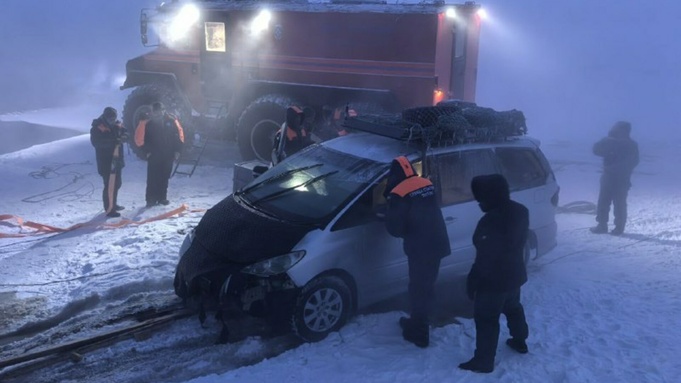 Место ЧП / Фото: МЧС по Республике Саха, Якутия