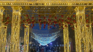 Новогодний Новосибирск / Фото: Telegram-канал мэра города Максима Кудрявцева 