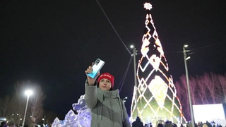 Новогодний Красноярск / Фото: мэрия Красноярска