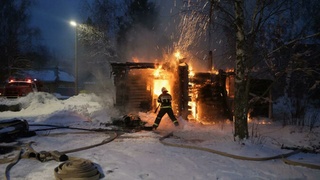 Пожар / Изображение сгенерировано нейросетью
