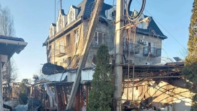 Гостиница в Хорлах / Фото: Telegram-канал Владимира Сальдо 