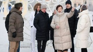 Вячеслав Франк обсудил развитие центра Барнаула / Фото: t.me/barnaul_org