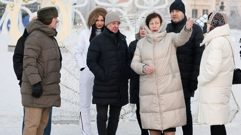 Вячеслав Франк обсудил развитие центра Барнаула / Фото: t.me/barnaul_org