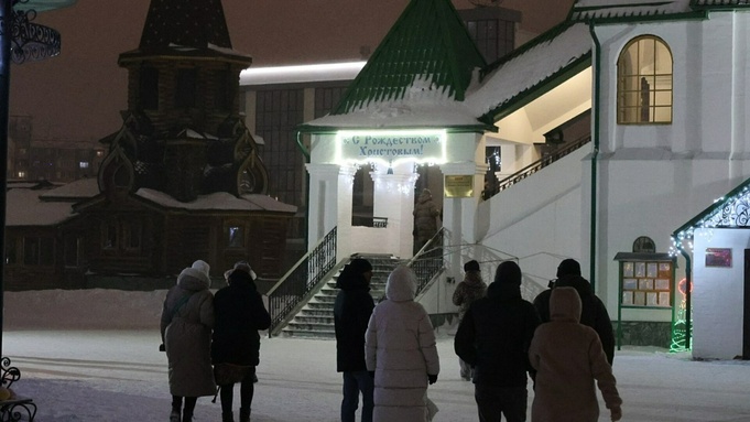 Рождество в Барнауле / Фото: Екатерина Смолихина / amic.ru