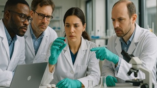 Препарат / Ученые / Лекарства / Изображение сгенерировано ИИ ChatGPT / amic.ru