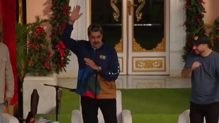 Танец Николаса Мадуро / Фото: скриншот из соцсетей