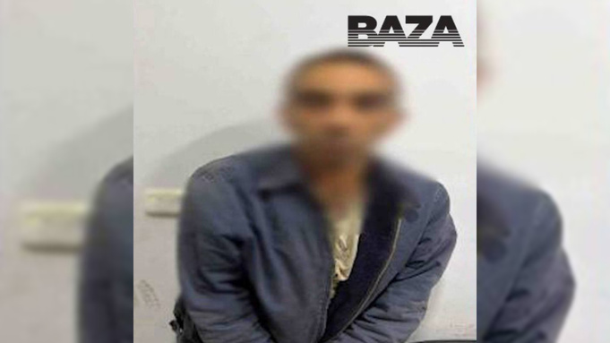 Фото задержанного преступника / Фото: Baza