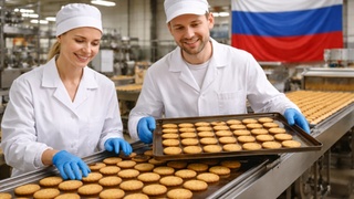 Производство печенья / Изображение сгенерировано ИИ ChatGPT / amic.ru