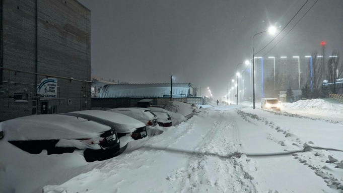 Заснеженный Барнаул / Фото: Екатерина Смолихина  