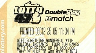 Тот самый лотерейный билет / Фото предоставлено лотереей штата Мичиган
