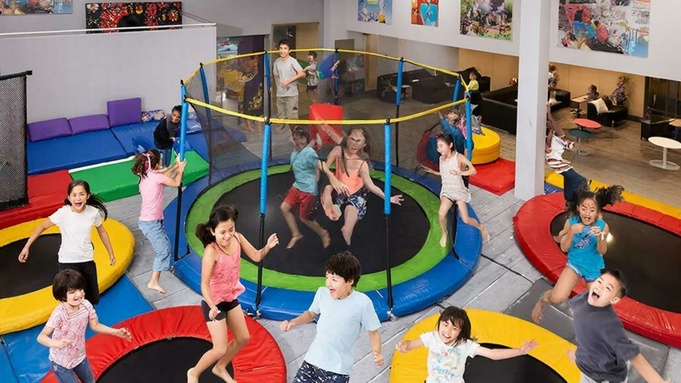 Батут / Изображение сгенерировано ИИ GigaChat