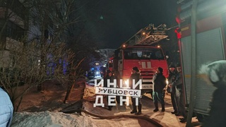 Пожар в Рубцовске / Фото: 