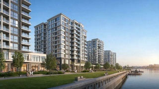 ЖК с набережной / Изображение сгенерировано нейросетью / amic.ru