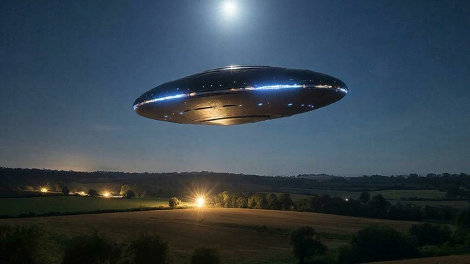 НЛО / Изображение сгенерировано с помощью нейросети Gigachat. amic.ru