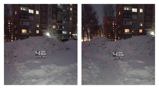 Заваленные снегом пешеходные дорожки / Фото: 