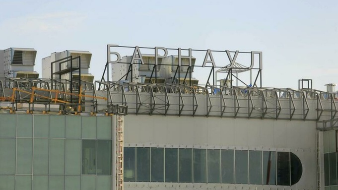 Строительство нового терминала аэропорта Барнаула / Фото: Екатерина Смолихина / amic.ru