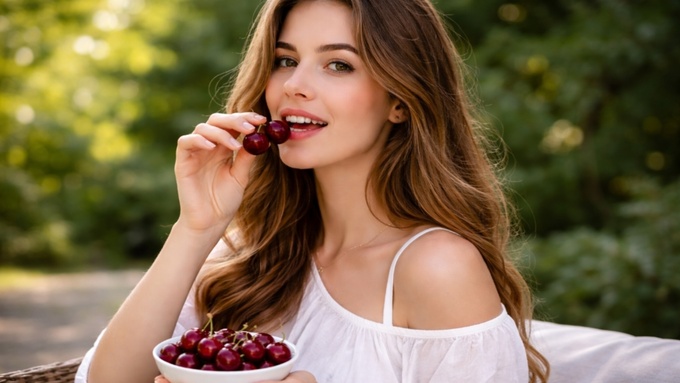 Ягоды / Вишня / Изображение сгенерировано ИИ ChatGPT / amic.ru