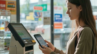 Оплата в магазине / Изображение сгенерировано с помощью нейросети GigaChat 