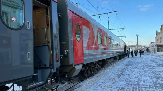 Поезд в Алтайском крае / Фото: Минтранс Алтайского края