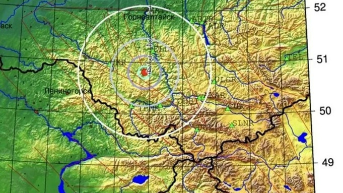 Землетрясение / Фото: ГУ МЧС по Республике Алтай