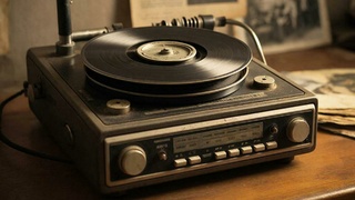 Проигрыватель / Изображение сгенерировано с помощью нейросети GigaChat 