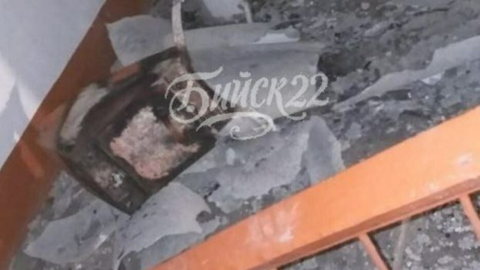 Место происшествия / Фото: Бийск 22 / @bskgramm