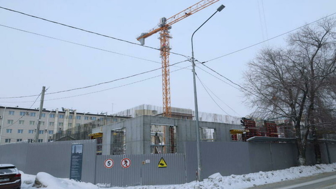 Стройка ЦУМа, январь 2026 года / Фото: amic.ru