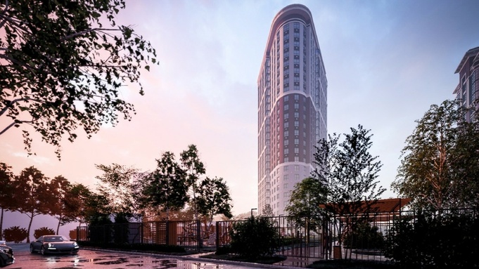 Проект ЖК на пр. Ленина, 94а / Изображение: Сергей Черепанов