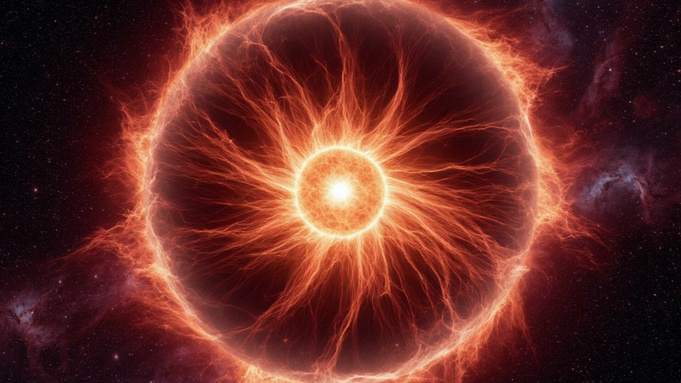 Вспышка на Солнце / Изображение сгенерировано shedevrum.ai / amic.ru