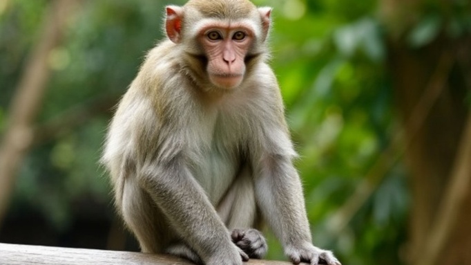 Обезьяна в зоопарке / Изображение сгенерировано shedevrum.ai / amic.ru