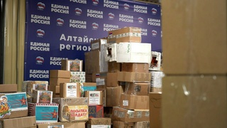 Гуманитарный груз / Фото: пресс-служба партии "Единая Россия"