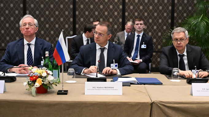 Представители делегации РФ на переговорах в Женеве / Фото: Екатерина Чеснокова/POOL/ТАСС