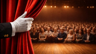 Театр / Изображение сгенерировано нейросетью DALL-E / amic.ru