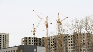 Строительство в Барнауле / Фото: Екатерина Смолихина / amic.ru