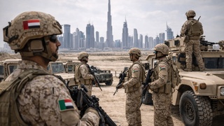 ОАЭ / Армия / Дубаи / Эмираты / Изображение сгенерировано ИИ ChatGPT / amic.ru