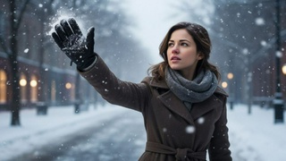 Женщина с перчаткой / Изображение сгенерировано Алиса AI / amic.ru