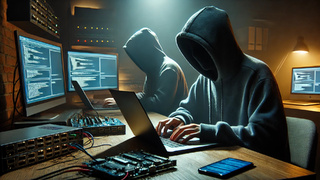 Мошенники / Изображение сгенерировано нейросетью Dall-E / amic.ru