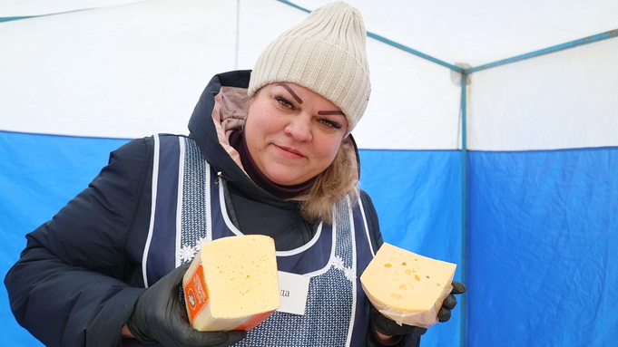 Продовольственные ярмарки в Барнауле / Фото: Екатерина Смолихина / amic.ru