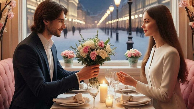 Свидание / Изображение сгенерировано GigaChat от Сбера / amic.ru