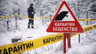 Карантин / Бешенство / Изображение сгенерировано ИИ ChatGPT / amic.ru