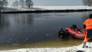 Место, где пропали дети / Фото: МЧС Московской области
