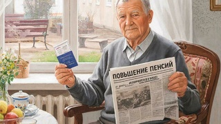 Пенсия / Изображение сгенерировано GigaChat от Сбера / amic.ru
