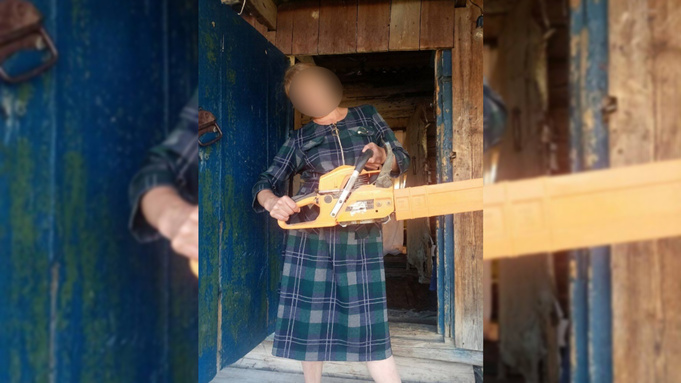 Бабушка, выбросившая внучку / Фото: "Инцидент Россия"