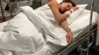 Лерчек в больнице / Фото: соцсети