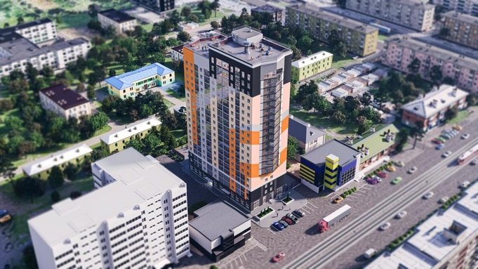 ЖК "Норд-вест" в Барнауле / Иллюстрация предоставлена застройщиком  