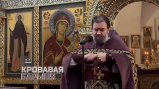  Протоиерей Андрей Ткачев / Фото: стоп-кадр с видео телеграм-канала "Кровавая барыня"