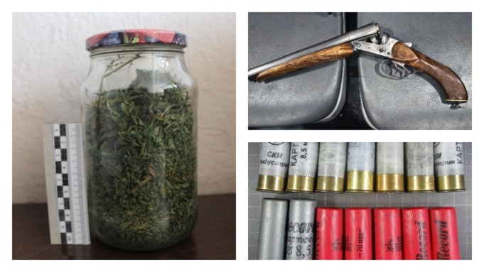 Найденная запрещенка / Фото: МУ МВД России "Бийское"